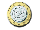 <b>Die 1-Euro-Münze Griechenlands zeigt eine Eule als Symbol der Weisheit</b>